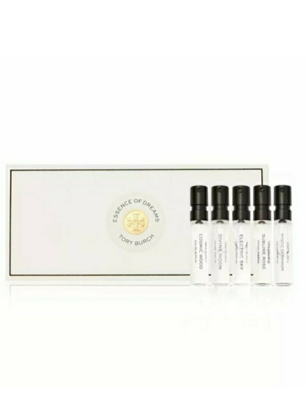Tory Burch Cosmic Wood, Electric Sky, Sublime Rose, Mystic Geranium, Div…